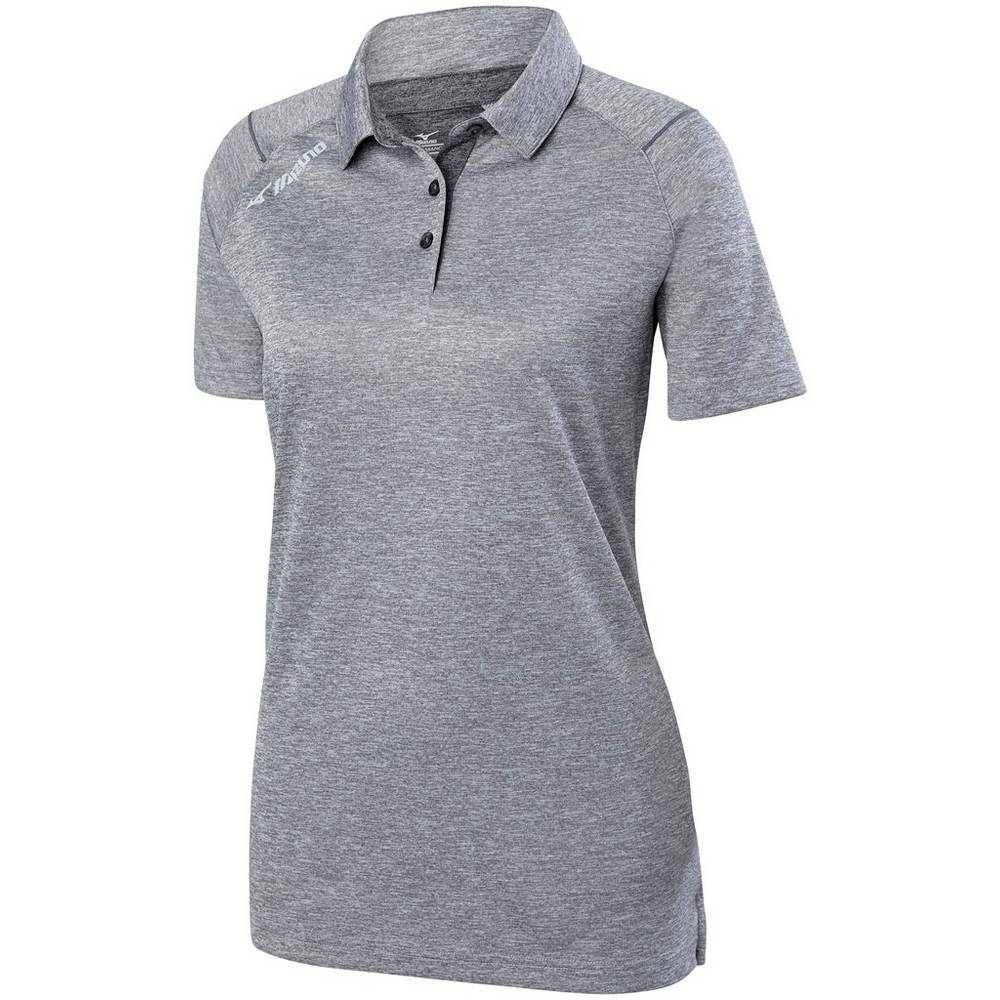 Polo Mizuno Pallavolo Donna - Grigie - 90724-PIFG